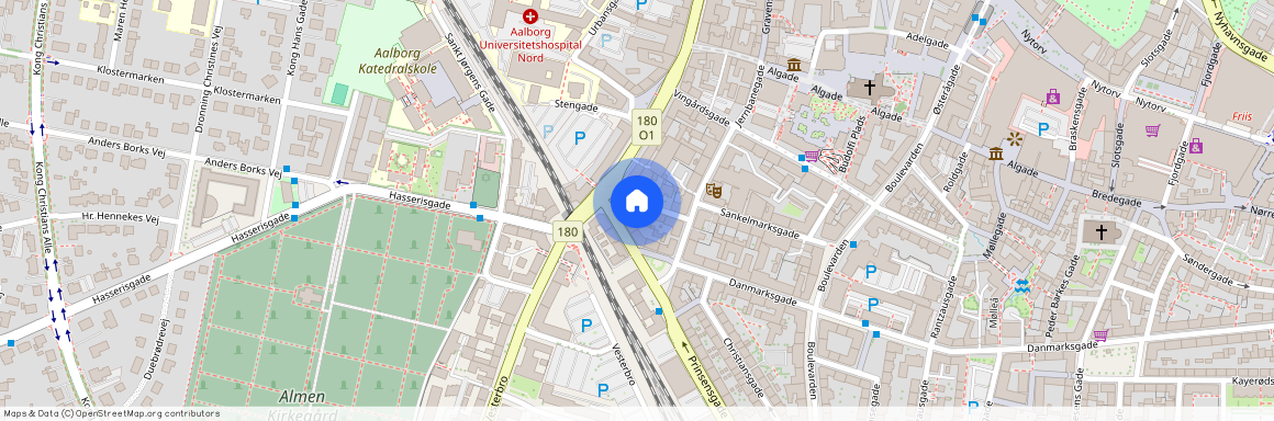 Grønnegangen 7 st. tv. 9000 Aalborg