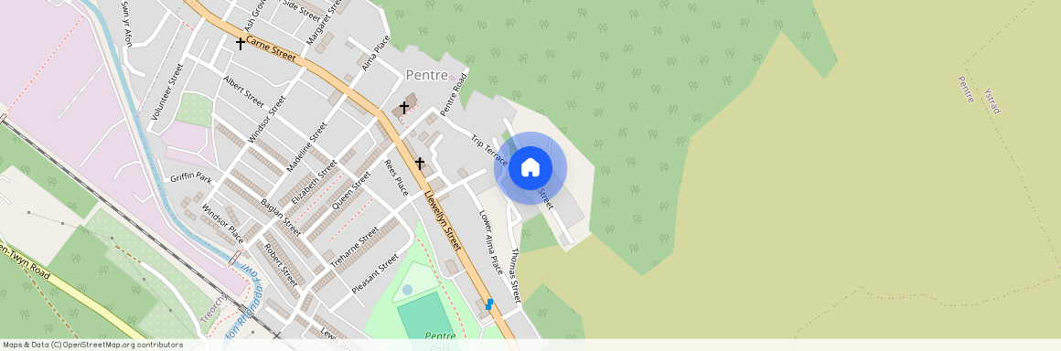 Catherine Street, Pentre, Rhondda Cynon Taff. CF41 7DP