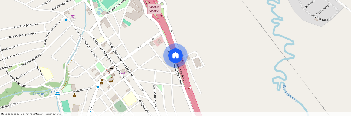 rodovia Dom Pedro I, Km 60 - Condomínio Ribeirão do Vale Marinas - Centro, Bom Jesus dos Perdões, São Paulo, 12955000
