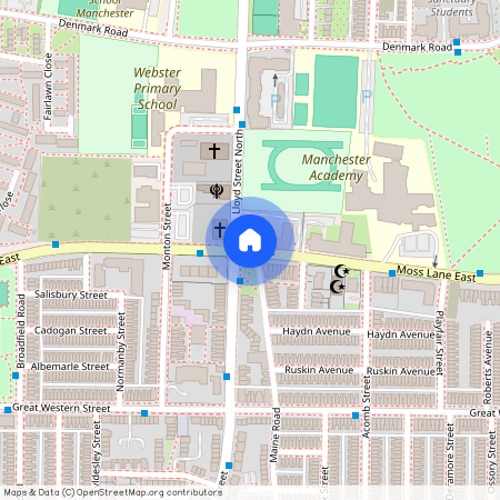 Moss Lane East, Greater Manchester M14