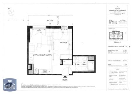 Appartement à louer 2 pièces 39.85m² - Photo 5