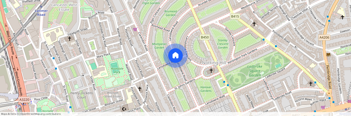 Lansdowne Road, Notting Hill, London
