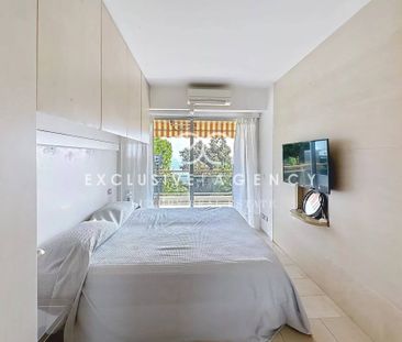 CANNES LOCATION MEUBLEE A L’ANNEE 2 PIECES 32m² VUE MER PANORAMIQUE - Photo 1