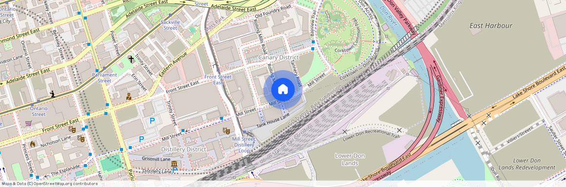 180 Mill Street Unit# S609, Toronto