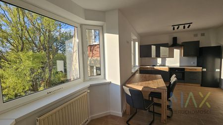 Swieżo wyremontowane 2 pokoje z dużym balkonem - Zdjęcie 4