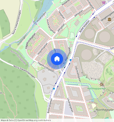 Älgpassgatan **, Hjorthagen