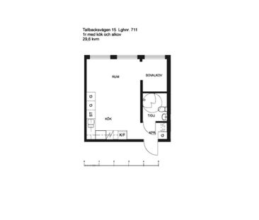 Tallbacksvägen 15 E - Foto 2