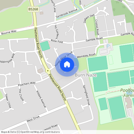 Hope Close, Thornton-Cleveleys, Lancashire, FY5