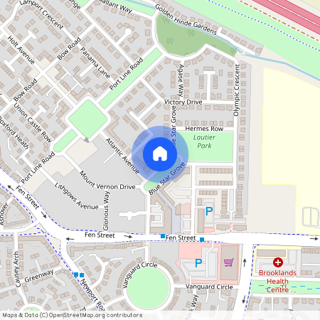 Blue Star Grove, Brooklands