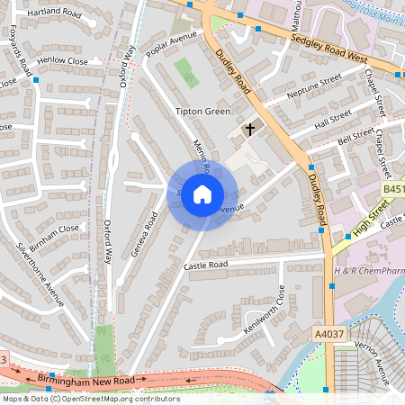 Shrubbery Avenue, West Midlands DY4