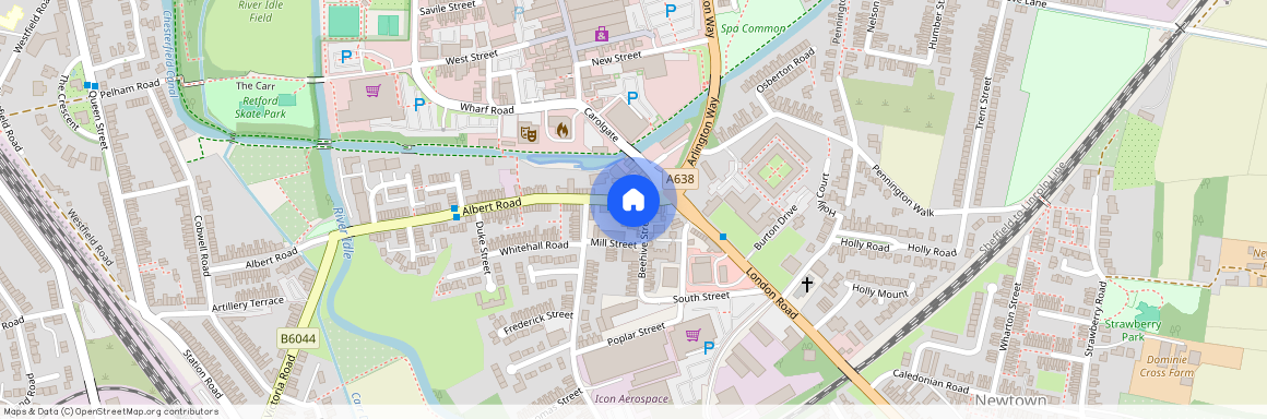 **AVAILABLE NOW** Room 3. 11 Albert Road, Retford.