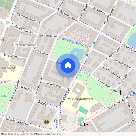 Landskrona, Skåne, Gröna gång 20