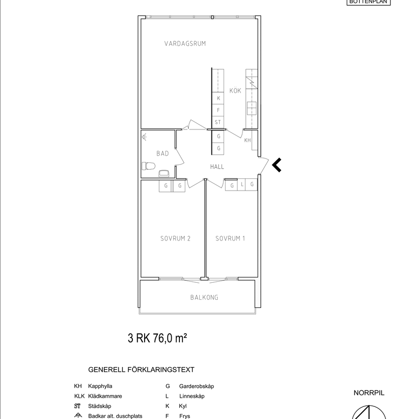 Tordönsgatan 6 B, våning 2 - Foto 1