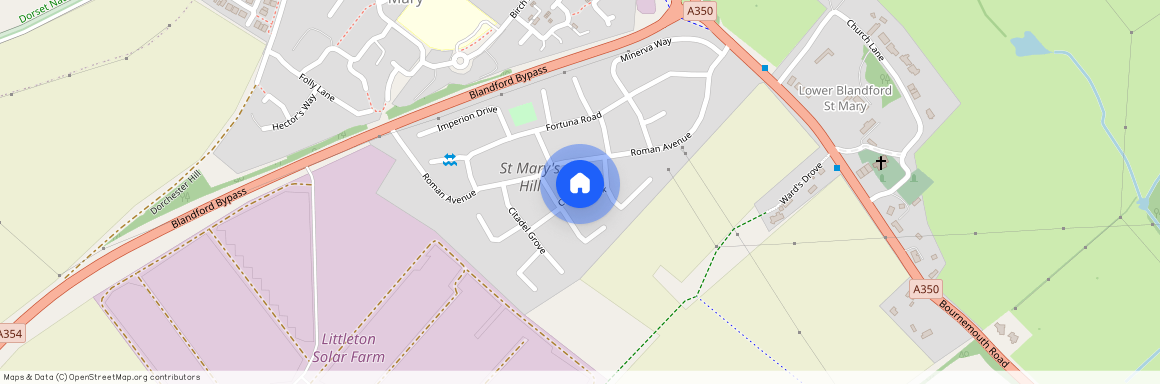 Caesar Walk, Blandford, DT11