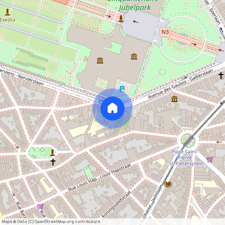 Avenue des Nerviens, 129, 3, 1040, Etterbeek