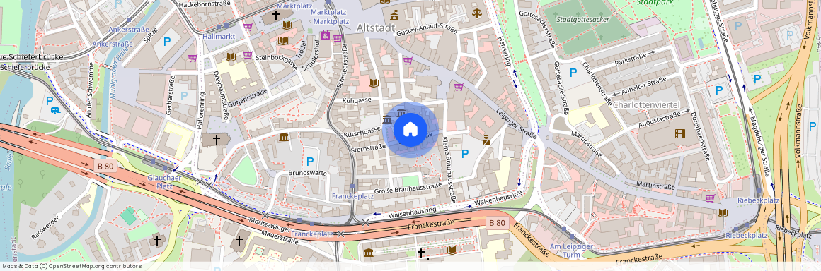 Sternstraße 3, (Mitte), 06108 Halle (Saale)