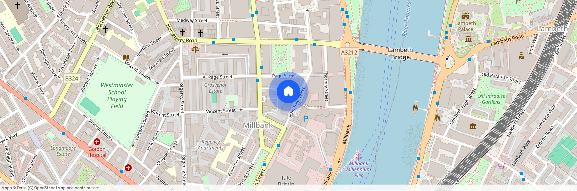 John Islip Street, Westminster, London, SW1P