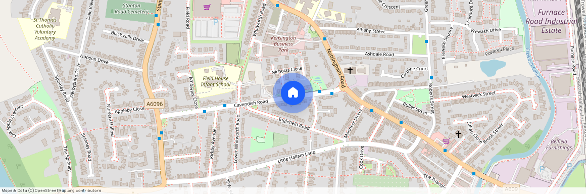 Cavendish Road, Ilkeston, Derbyshire, DE7