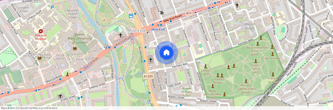 Eric Street, Mile End, E3