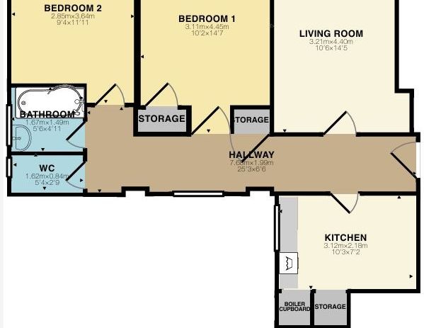 2 Bed Flat, Hamstead Court, B19 - Photo 1