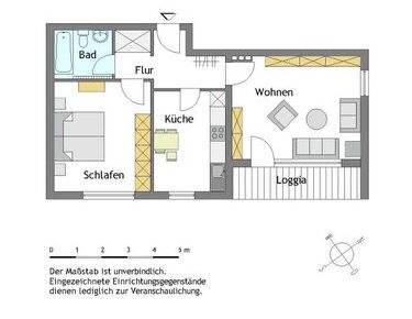 2-Zimmer-Wohnung in Mülheim-Speldorf - Photo 1