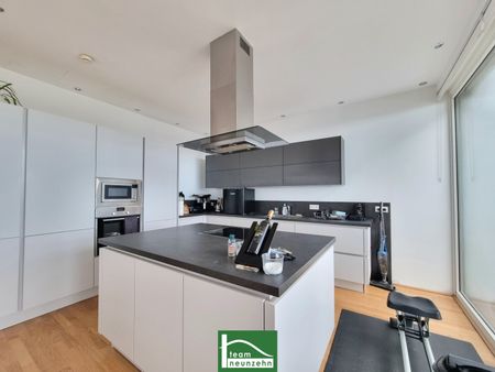 SKYVIEW – Einzigartige Penthouse Wohnung mit atemberaubendem Fernblick – 4 Zimmer mit großzügiger Außenfläche – City Gate – U1 Leopoldau - Photo 3