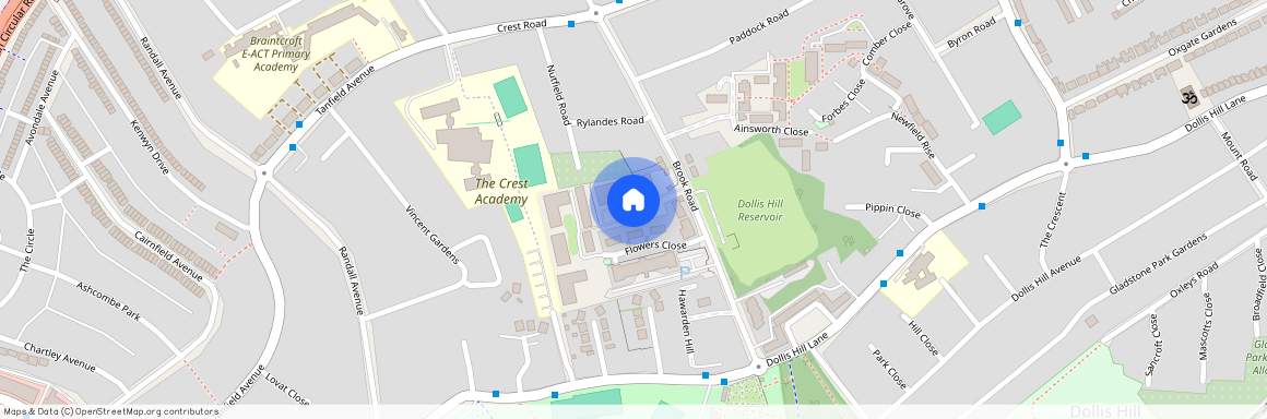 Oberman Road, Dollis Hill