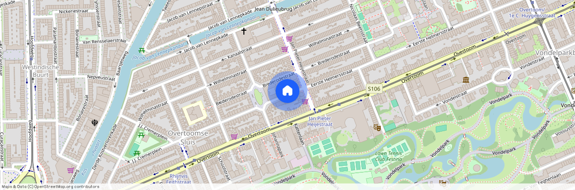 Overtoomse Sluis, 1054 EN, Eerste Helmersstraat, Amsterdam