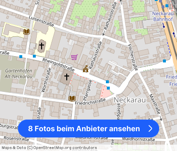 Helle 3-Zimmer-Dachgeschosswohnung in Mannheim-Neckarau - Foto 1