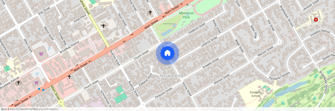 Terrace End, Palmerston North