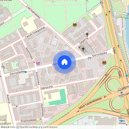 Śródmieście, Powiśle, ul. Górnośląska 7A, Warszawa