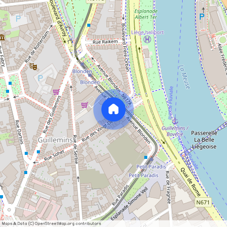 Avenue Blonden, 50, 71, 4000, Liège