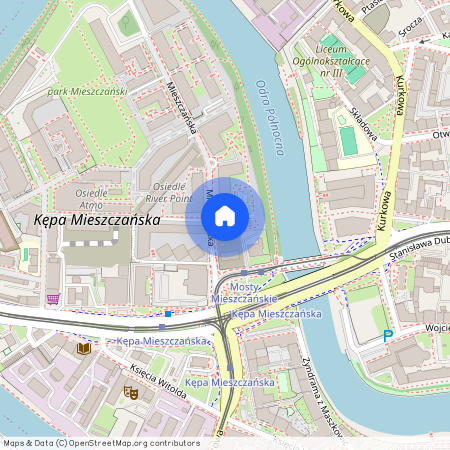 ul. Mieszczańska, Nadodrze, Śródmieście, Wrocław, dolnośląskie