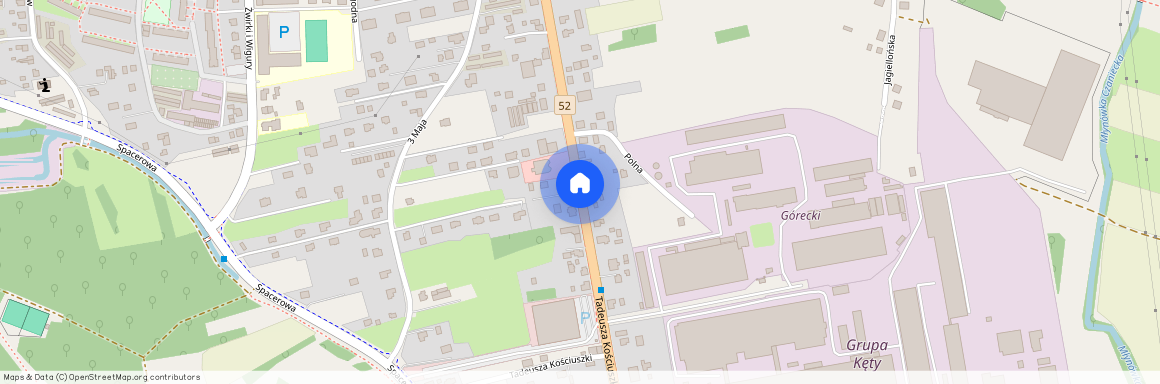 os. Tadeusza Kościuszki, Kęty, Kęty, oświęcimski, małopolskie