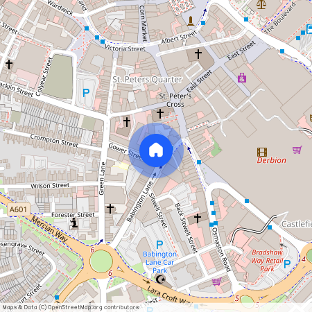 Babington Court, Gower Street, Derby, DE1