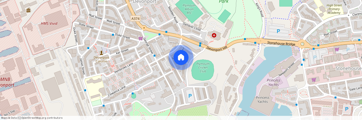 Mizzen Road, Plymouth PL1
