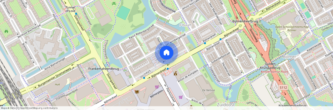 Bijlmerdreef 402, F-buurt, 1102AC, Amsterdam
