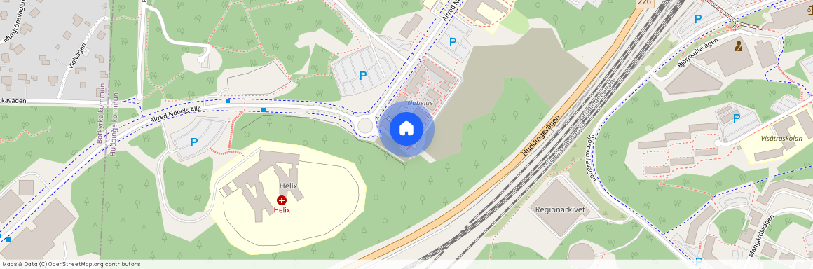 Studentvägen, Huddinge