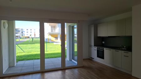 *** Neubauprojekt Anton-Bruckner-Str. 3 und 5/Veilchenweg 4, Hörsching: 2-Zimmer-Wohnungen mit Küche und Tiefgaragenstellplatz zu vermieten *** - Foto 2