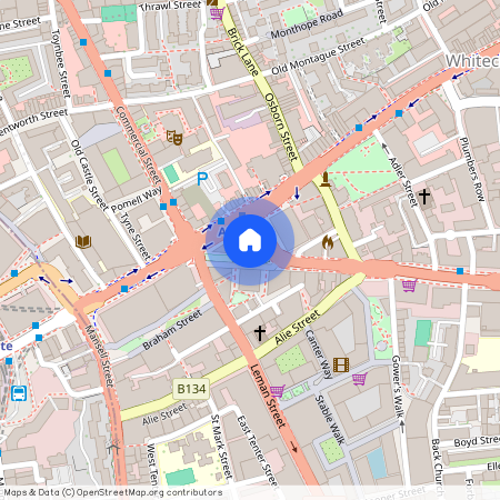 New Drum Street, Aldgate, London, E1