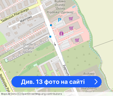 Dwupokojowe 38m, 1 piętro, z balkonem, Glogera - Фото 1