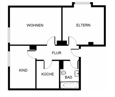 3-Zimmer-Wohnung in Gelsenkirchen Hassel - Photo 1