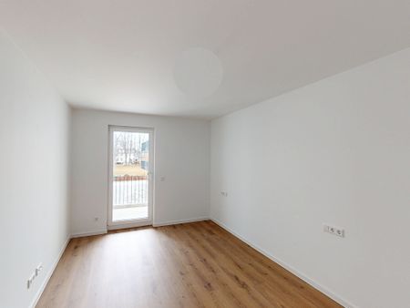 Raumwunder auf 2 Zimmer! Neubauwohnung mit EBK und Balkon/Terrasse - Photo 2
