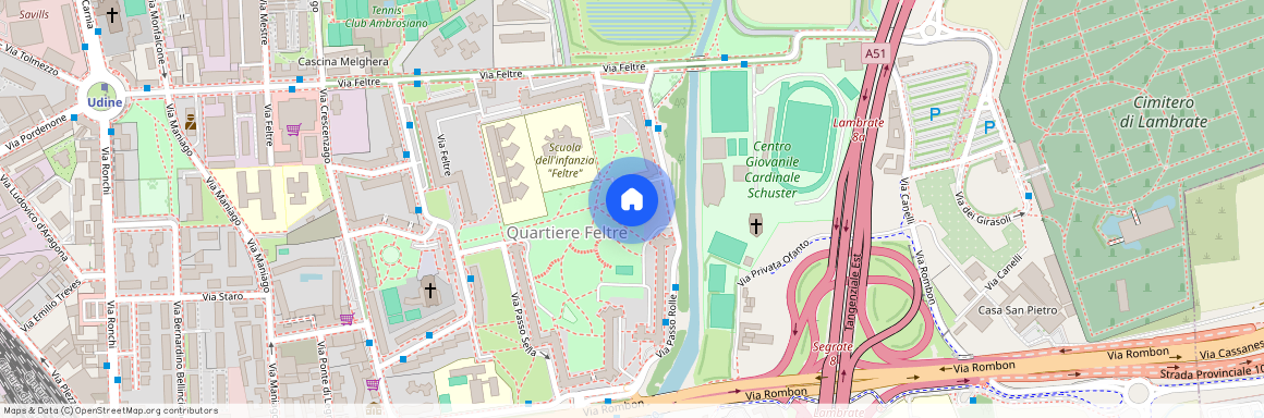 Via Passo Rolle, Milan, Lombardy 20134