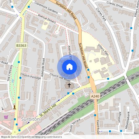 Avenue Elmers, Surbiton KT6