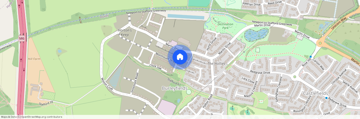 Monmouth Drive, Stafford, Staffordshire, ST16