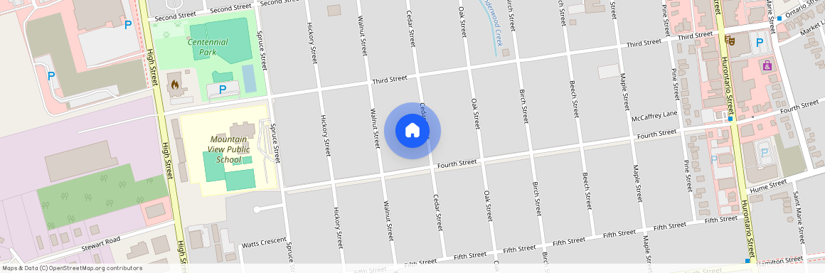 254 Cedar Street Unit# Unit 2 (Upper), Collingwood