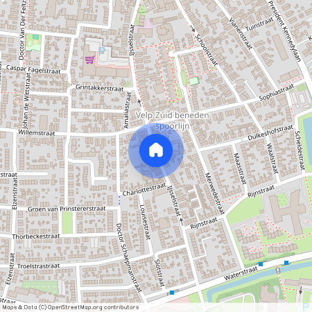 Velp-Zuid beneden spoorlijn, 6882 LC, IJsselstraat, Velp