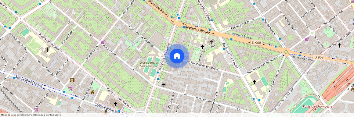 Rue Pauline Borgèse, 92200, Paris