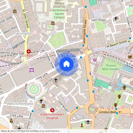 Middle Street, Barbican, EC1A